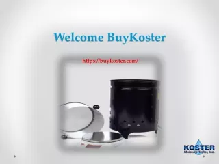 welcome buykoster