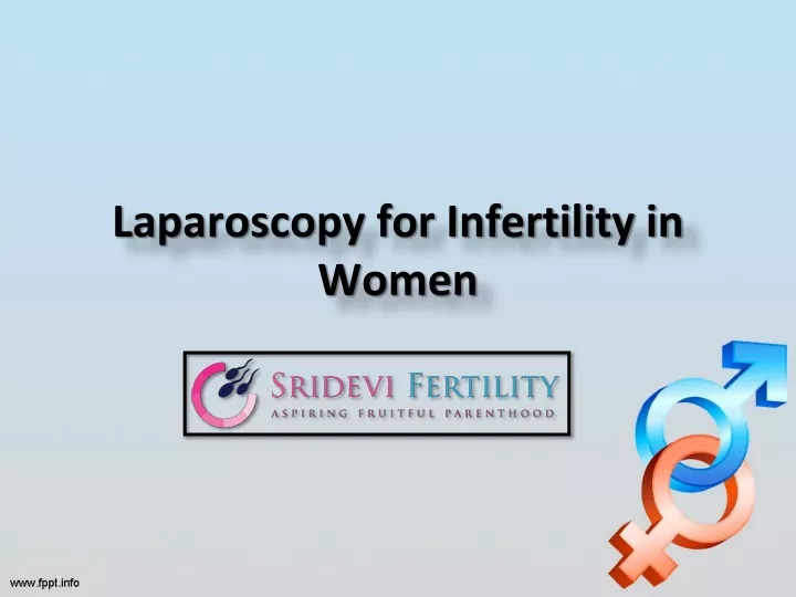 laparoscopy for infertility in women