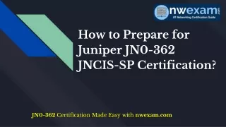 how to prepare for juniper jn0 362 jncis