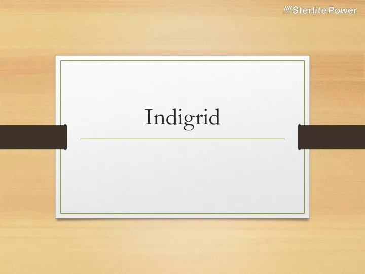 indigrid