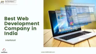 Website Development Company in India : Intellistall