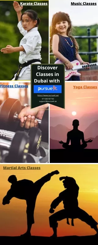 Discover Classes in Dubai with Pursueit