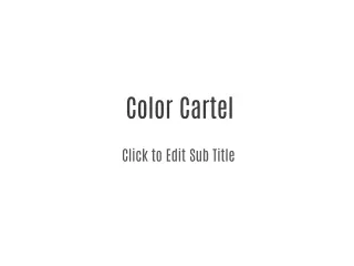 Color Cartel