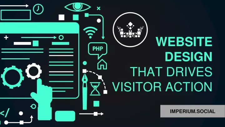website design that drives visitor action