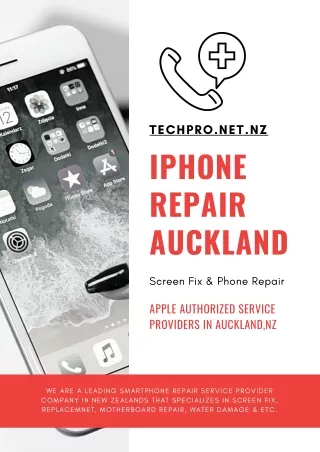iPhone Repair Auckland | iPhone Screen Fix & Repair Services - Techpro