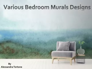 Various Bedroom Murals Designs