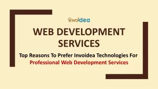 web development services