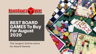 best board games to buy for august 2020