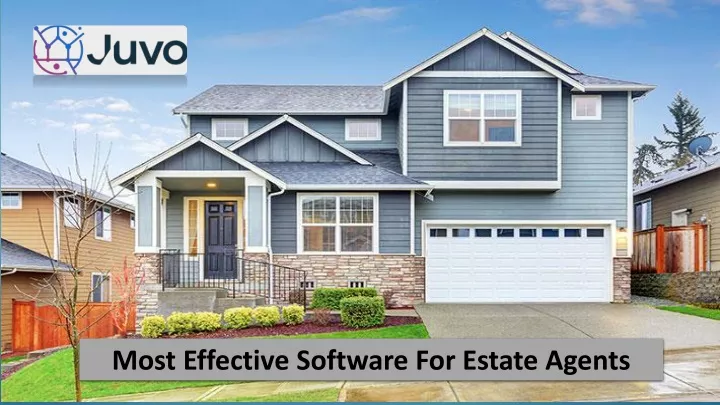most effective software for estate agents