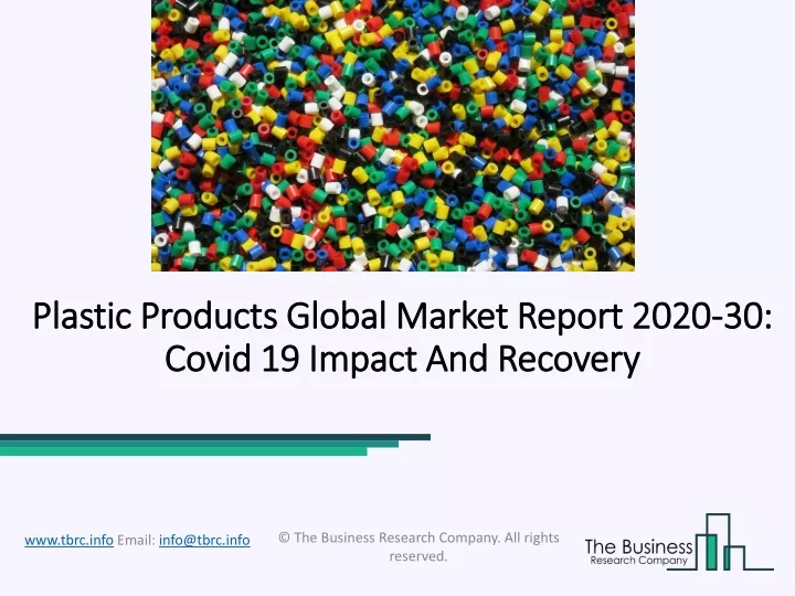 plastic products global market report 2020 30 covid 19 impact and recovery