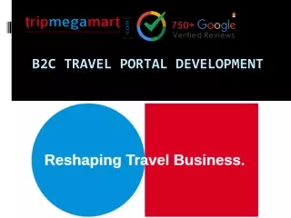 b2c travel portal development