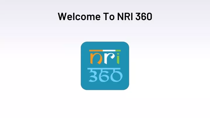 welcome to nri 360