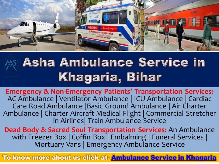 emergency non emergency patients transportation