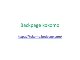 backpage kokomo