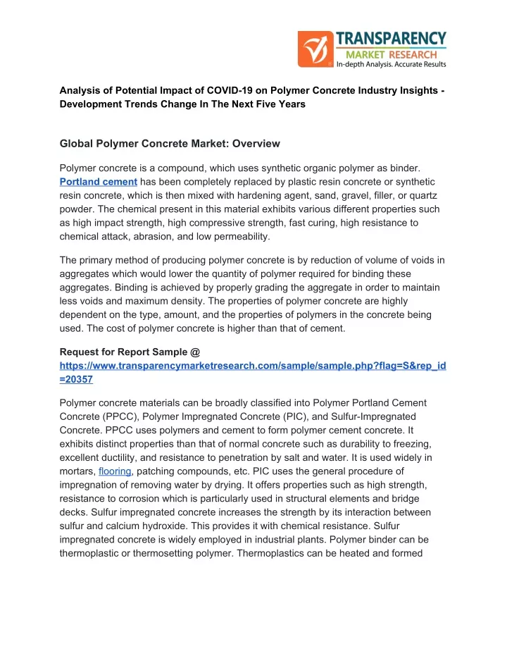 analysis of potential impact of covid