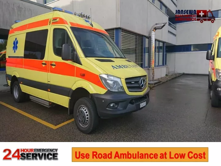 use road ambulance at low cost