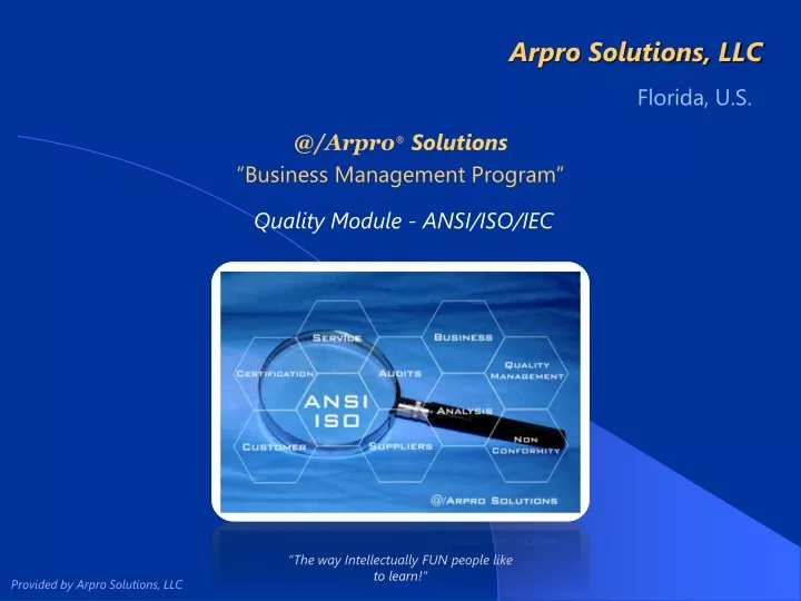 arpro solutions llc