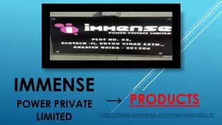 immense power private limited