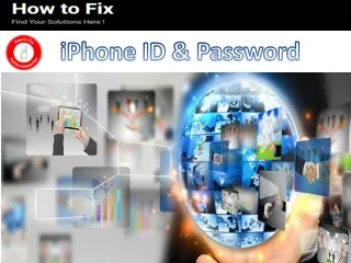 How to Reset iPhone ID and Password - How to Fix