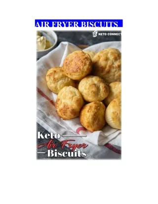 air fryer biscuits