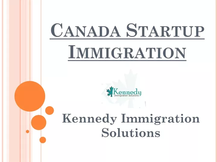 canada startup immigration