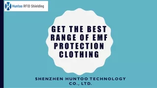 Get The Best Range Of EMF Protection Clothing