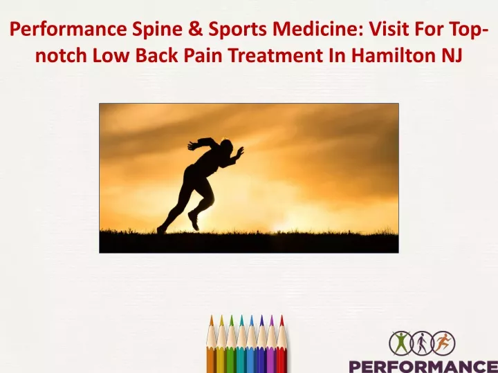 performance spine sports medicine visit
