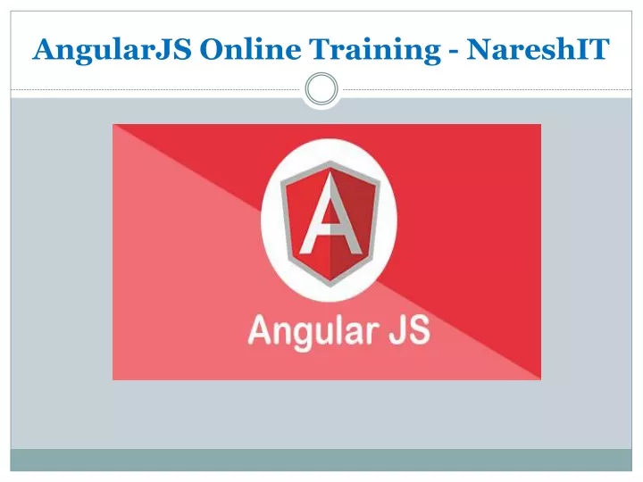angularjs online training nareshit