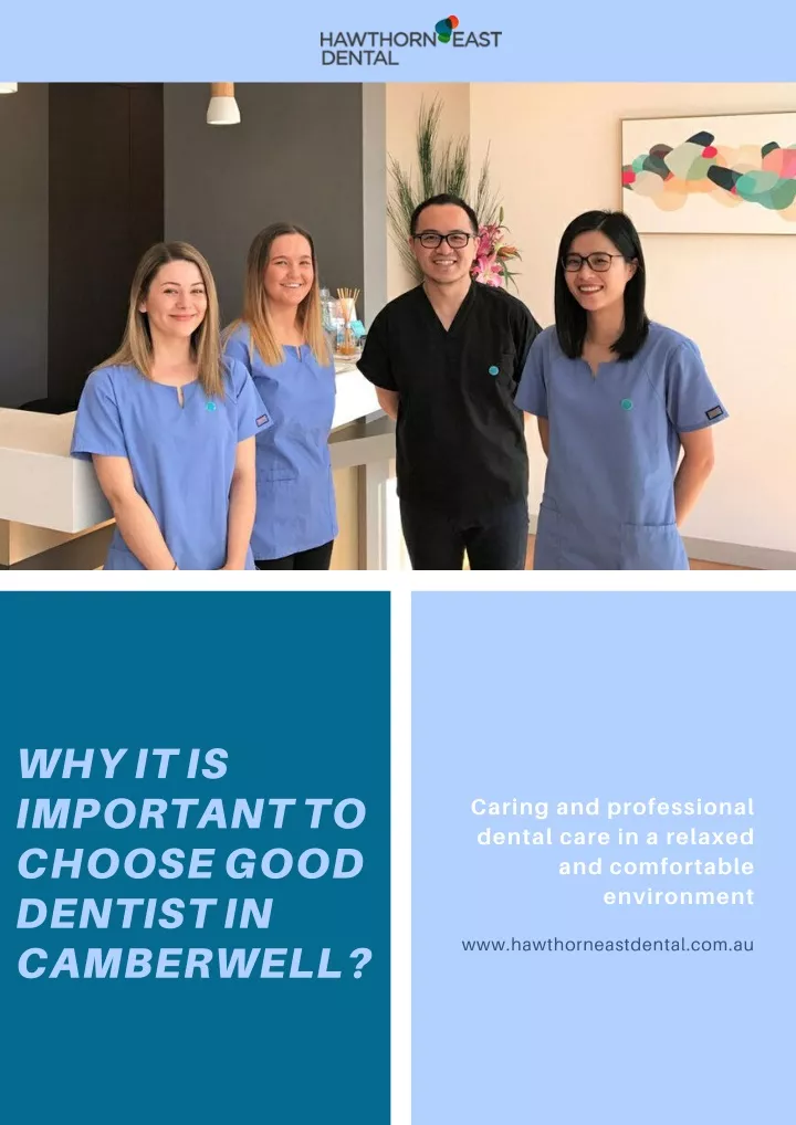 why it is important to choose good dentist
