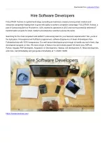 hire software developers - slide 1