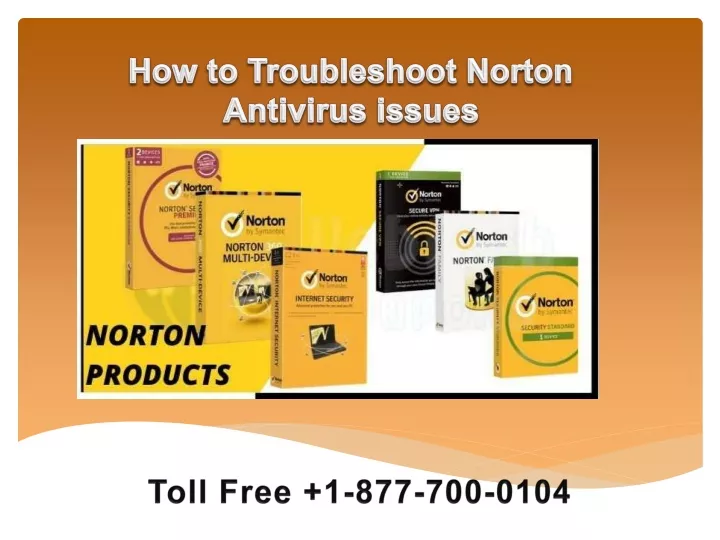 how to t roubleshoot norton antivirus issues
