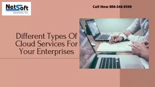 Different Types Of Cloud Services For Your Enterprises