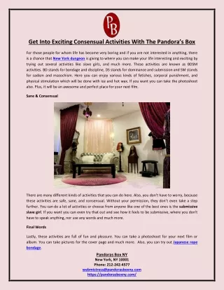 get into exciting consensual activities with