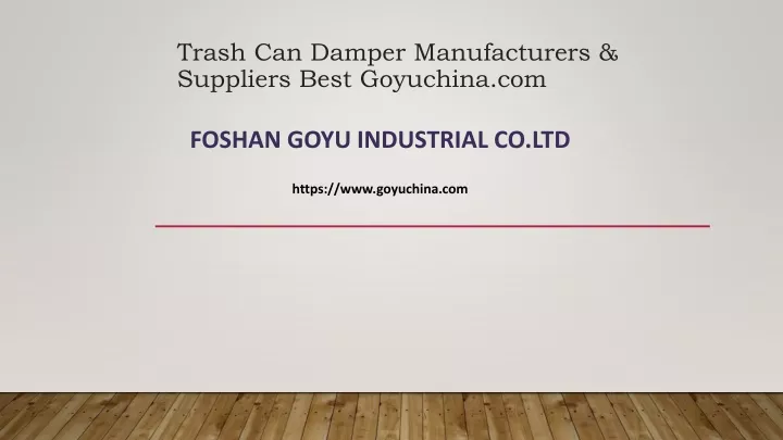 trash can damper manufacturers suppliers best goyuchina com