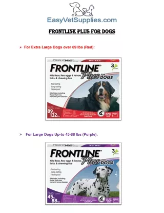 frontline plus for dogs frontline plus for dogs