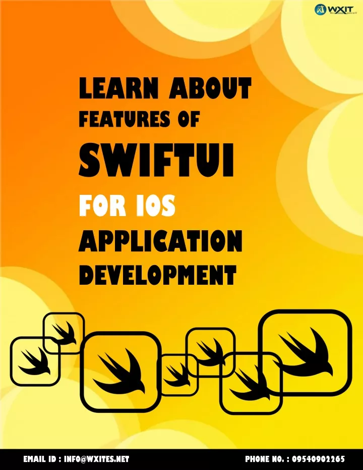 learn about features of swiftui