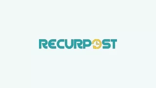 RecurPost - Social Media Scheduler With Repeating Schedules