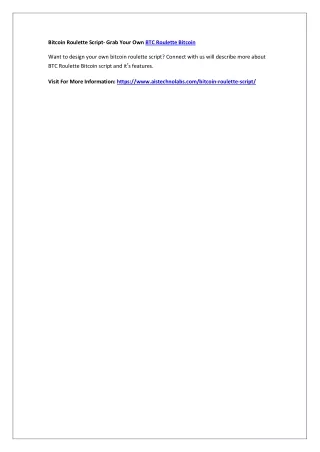 bitcoin roulette script grab your