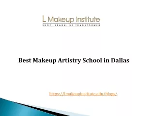 Best Makeup Artistry School in Dallas