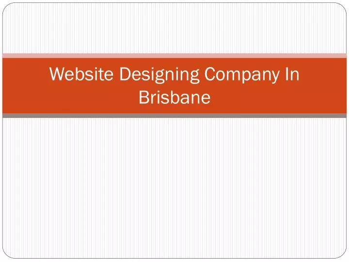 website designing company in brisbane