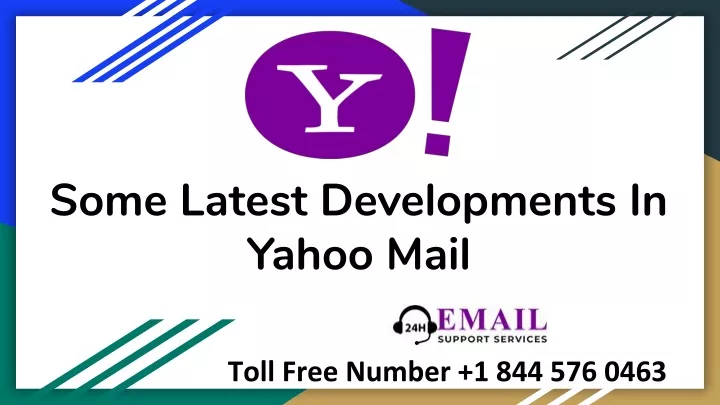 some latest developments in yahoo mail