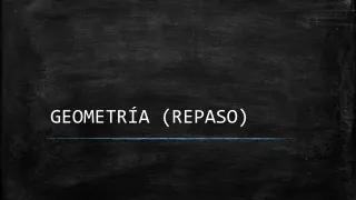 Geometria (repaso)