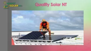 Invest in Darwin solar energy to reduce your energy bills!!