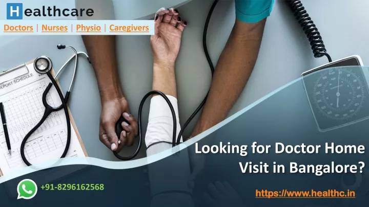 looking for doctor home visit in bangalore