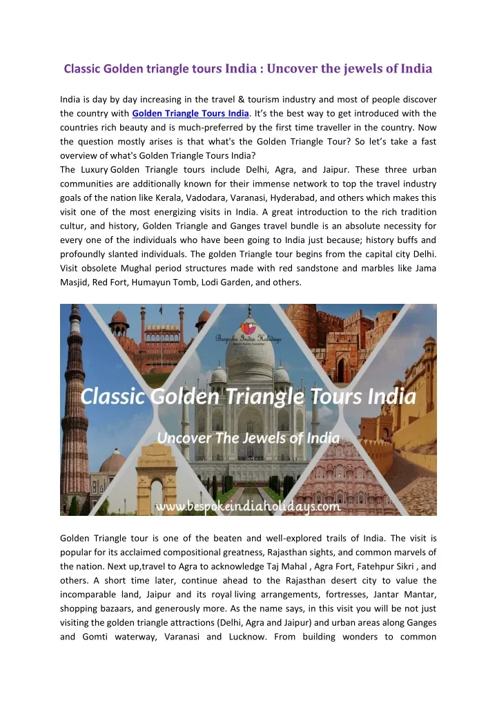 classic golden triangle tour s india uncover
