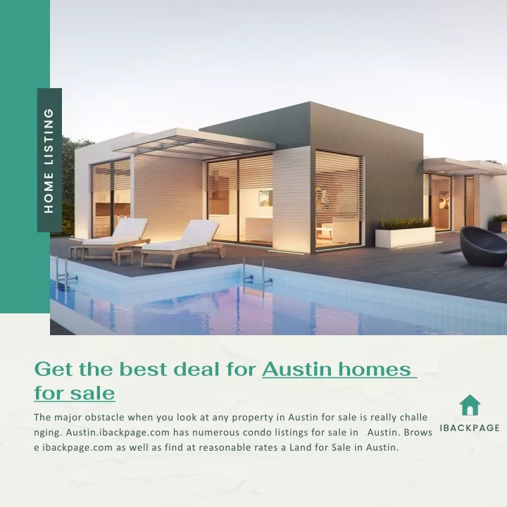 get the best deal for austin homes for sale