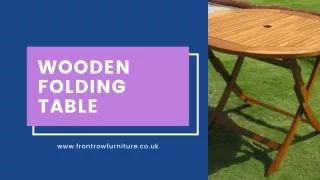Wooden Folding Table for Sale | Front Row Furniture