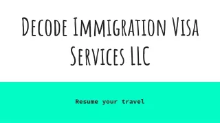 Decode Immigration Consultants in Abu Dhabi