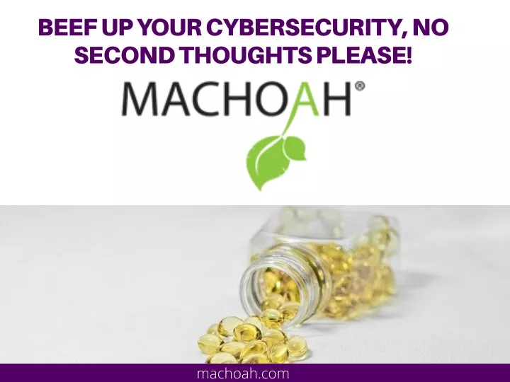 beef up your cybersecurity no second thoughts