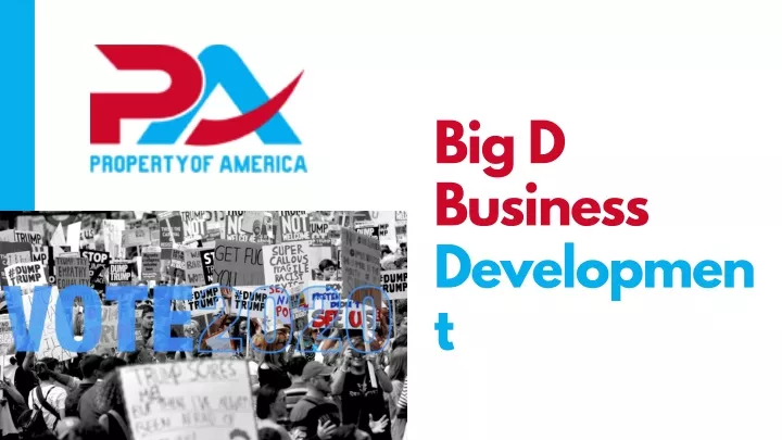 big d business developmen t